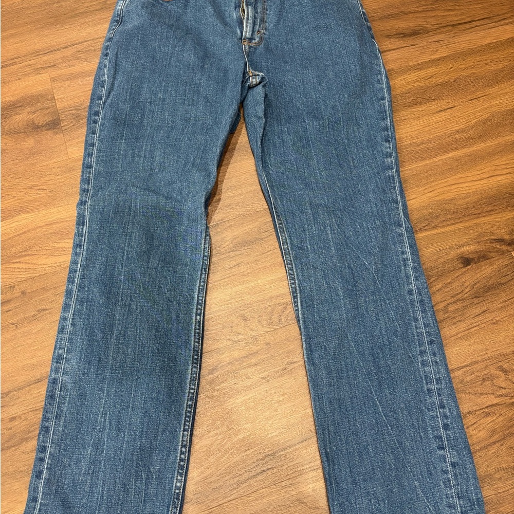 Abercrombie and fitch slim straight ultra high rise jeans short length